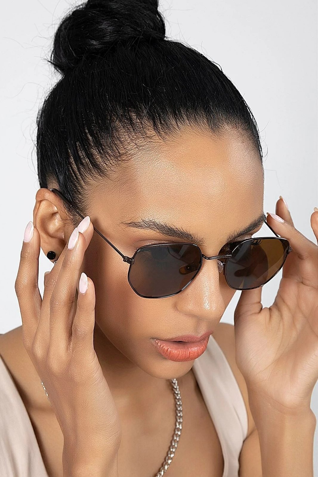 Syze dielli për gra, ngjyrë kafe, Jumeon Pl23Kg064R002