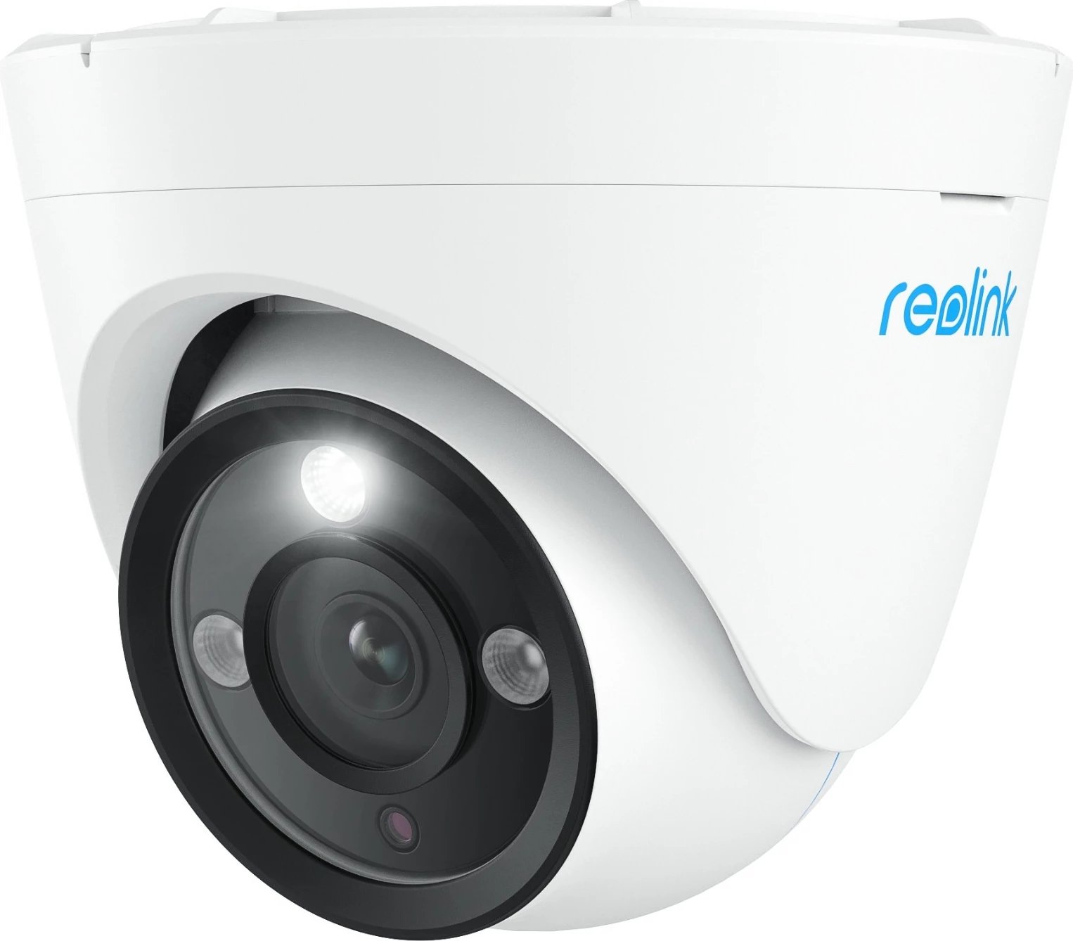 Kamerë sigurie Reolink P434, 4K, PoE, 3X Zoom Optik, Detektim Personi/Mjeti/Kafshe, Vizion Nata me Ngjyra, Bardhë