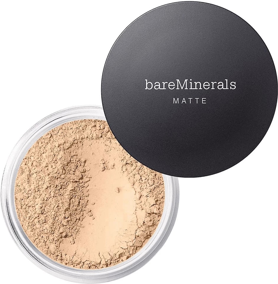 Fondatinë për femra bareMinerals Matte Foundation SPF15 Loose Mattifying Foundation 03 Fairly Light, 6g