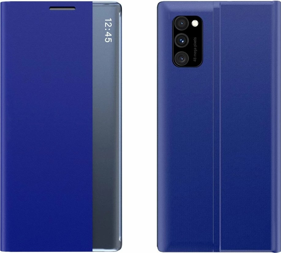 Mbështjellës Hurtel Sleep Case me kapak dhe qëndrim, për Xiaomi Redmi Note 11 Pro+ 5G / 11 Pro 5G / Mi 11i HyperCharge / Poco X4 NFC 5G, Blu