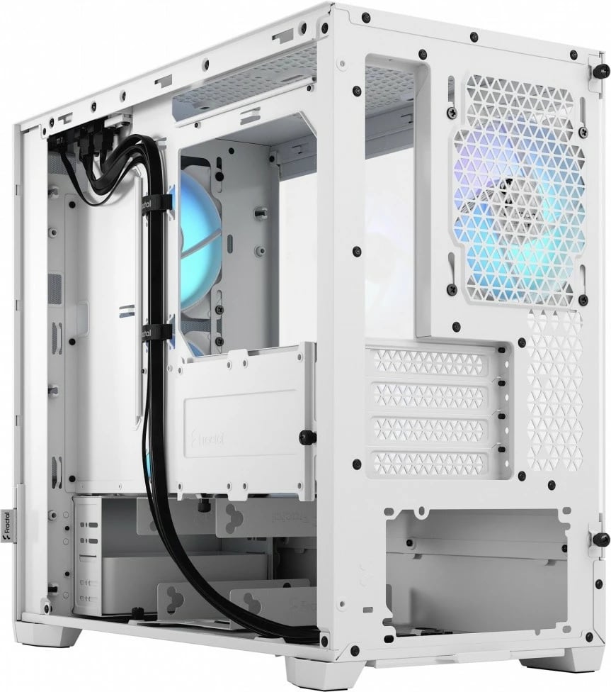 Kasë Fractal Design Pop Mini Air TG Clear Tint RGB, e bardhë