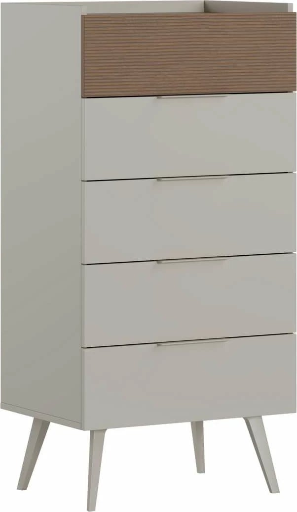 Komodë Hanah Home Milano 5, ngjyrë mink