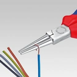 Darë të holla Knipex 30 25 160, 160 mm, Çelik, Dorezë e kuqe