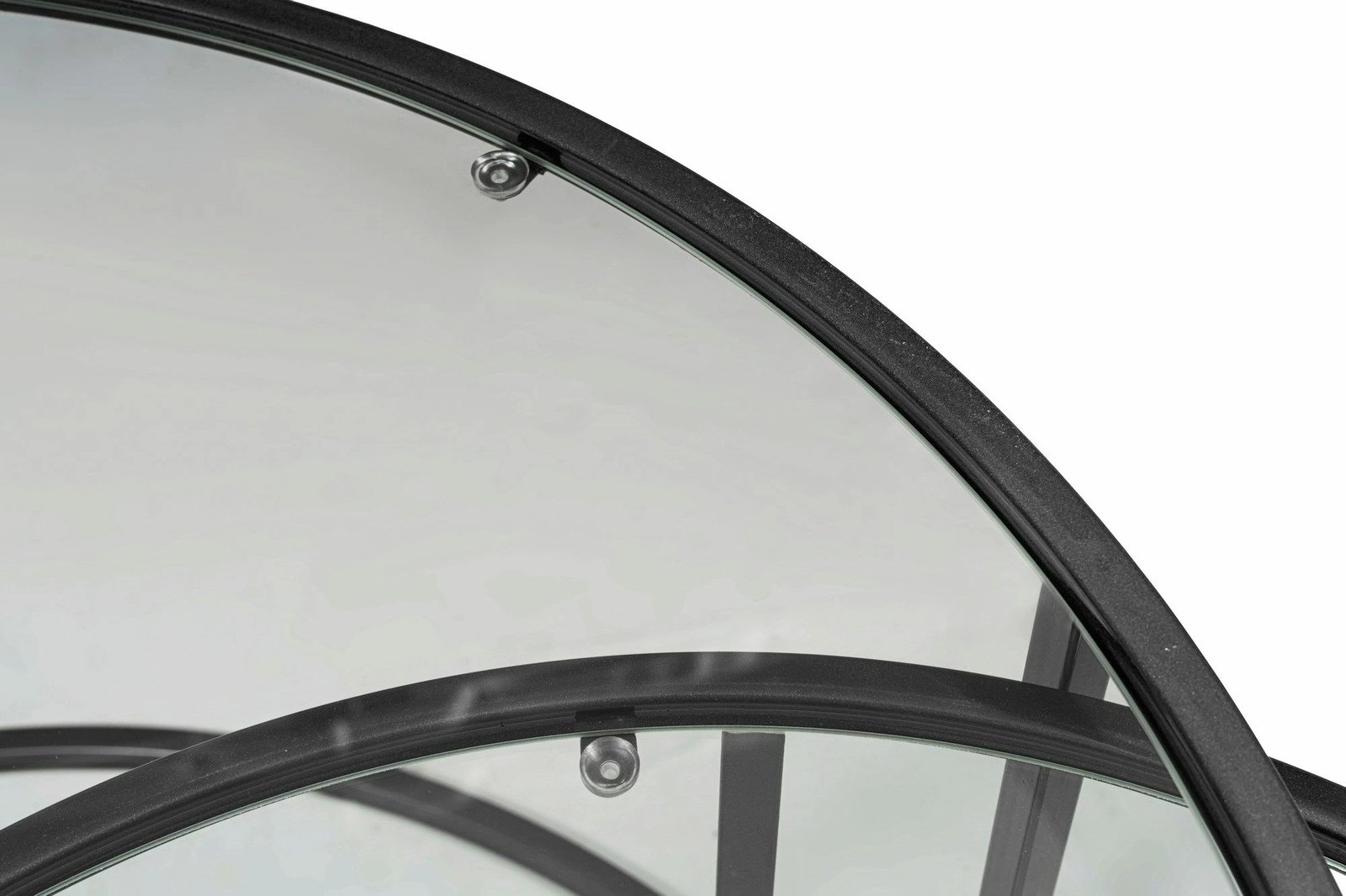 Set tavolinash kafeje Hanah Home, Tokyo 80, e zezë dhe fume