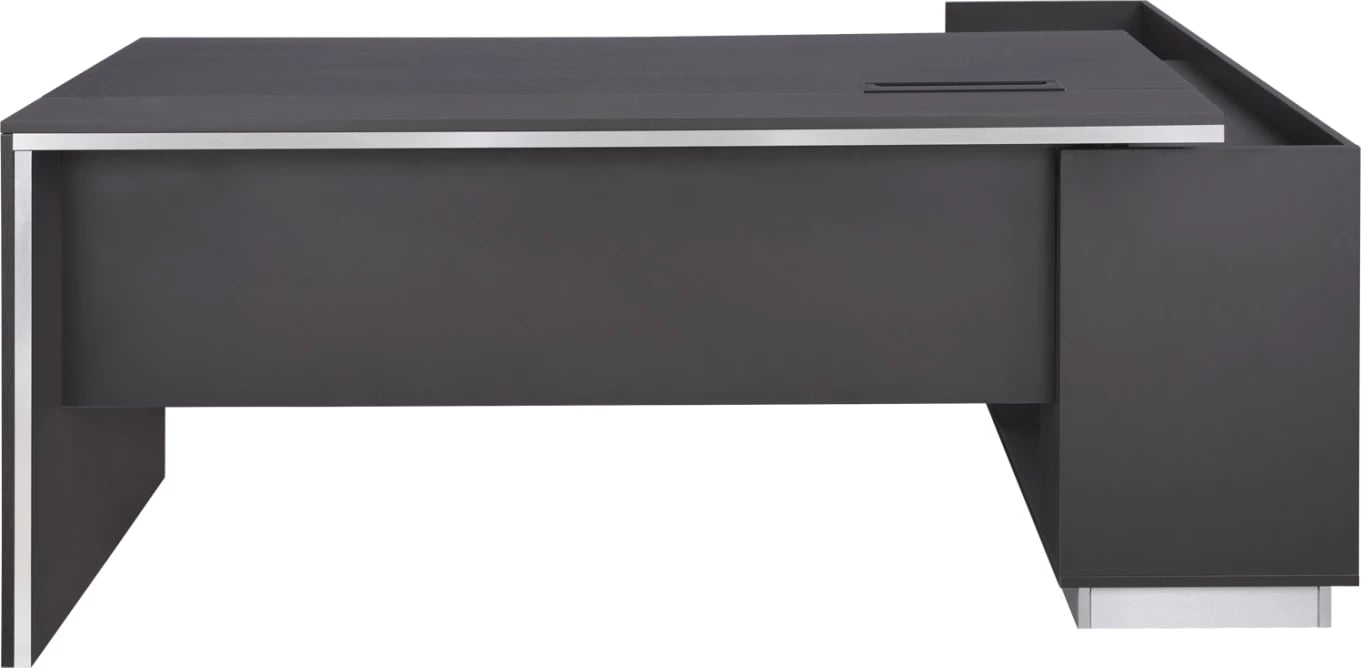 Zyrë profesionale me kënd të majtë, ngjyrë trëndafili, FH2112L, 200x160x76 cm