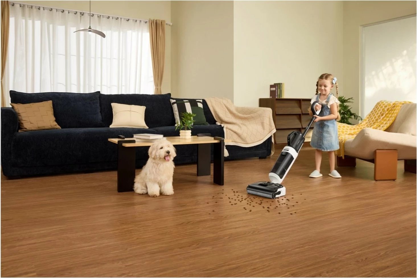 Fshesë me ujë Tineco Floor One Switch i5 Stretch, bardhë