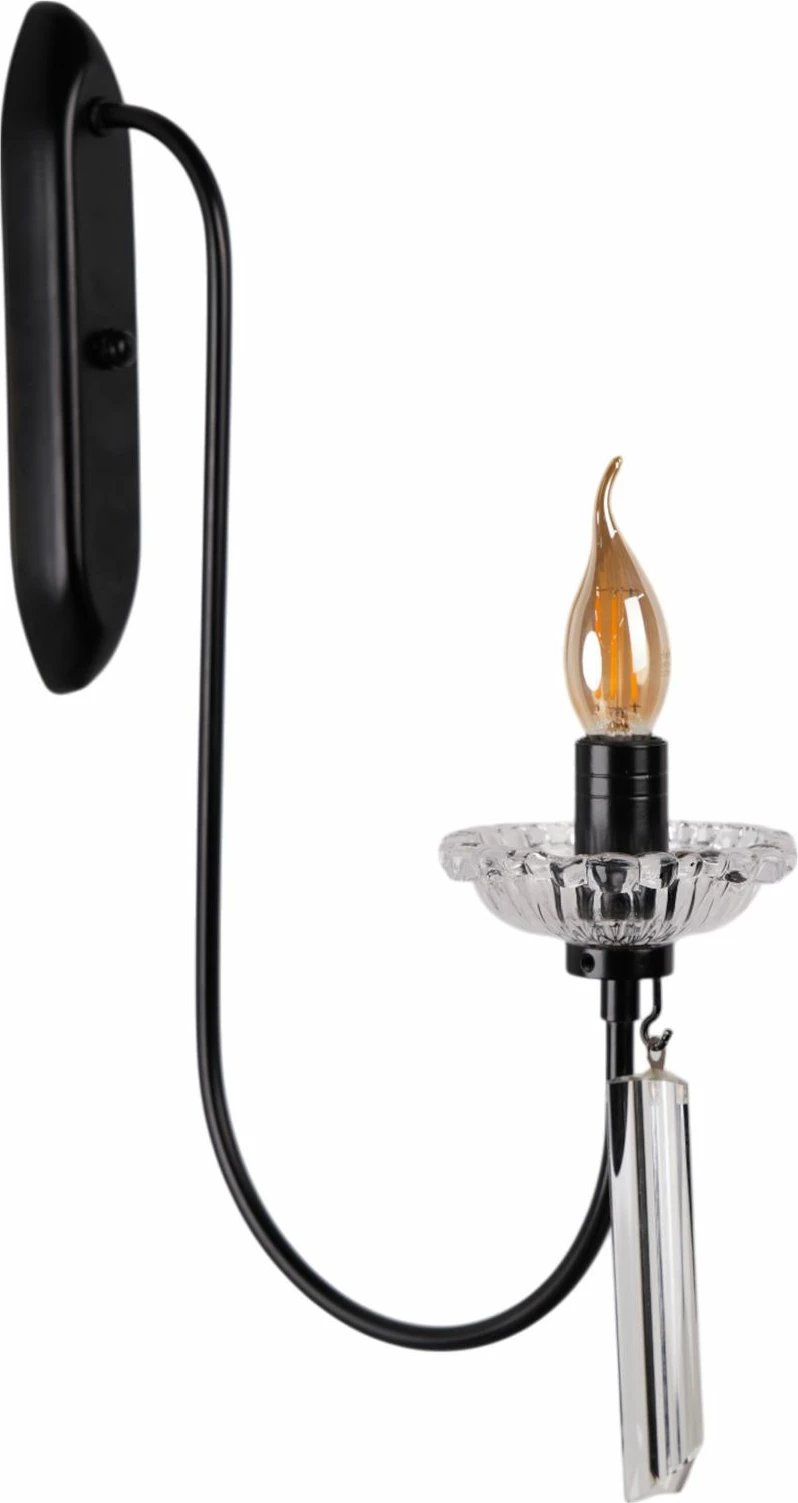 Llambë muri Opviq, 9081-1, ngjyrë e zezë