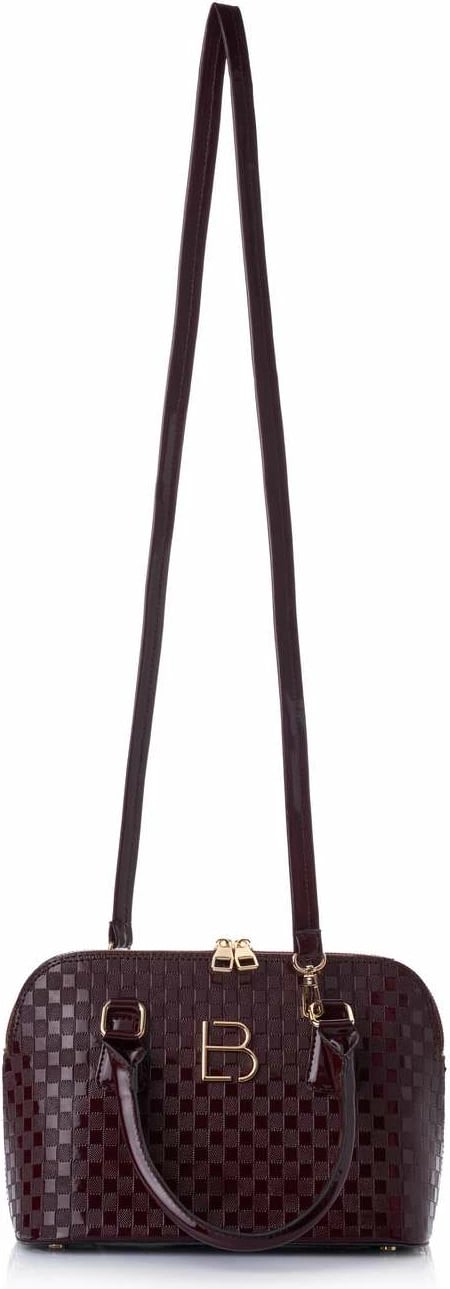 Çantë shpatullash Lucky Bees, Brigitte, ngjyrë e kuqe e errët