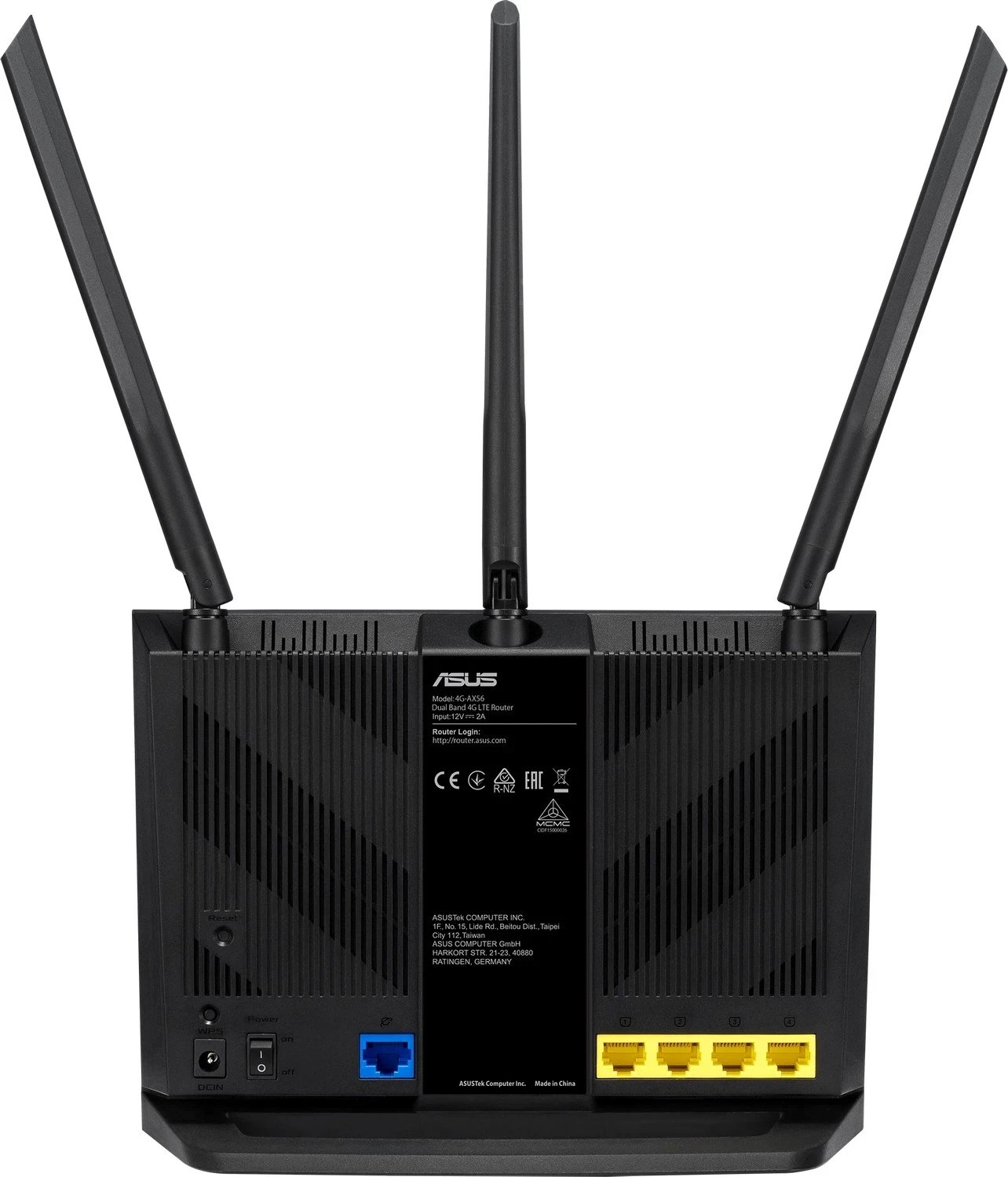 Ruter ASUS 4G-AX56, WiFi 6, i zi