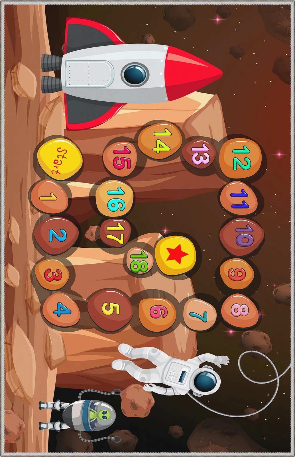 Qilim për korridor, shumëngjyrësh, 80x200cm, WOOKECE088