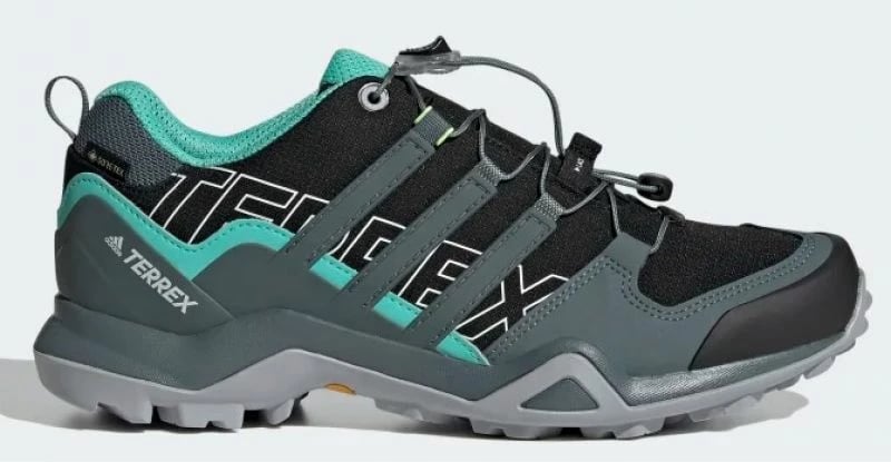 Atlete për femra adidas Terrex Swift R2 GTX, të zeza dhe jeshile