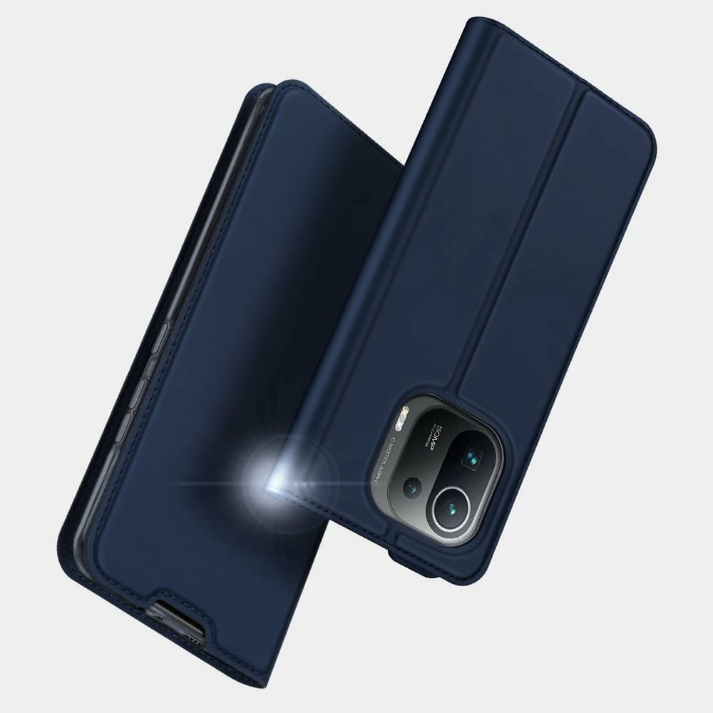 Mbështjellës Dux Ducis Skin Pro Bookcase për Xiaomi Mi 11 Pro, rozë