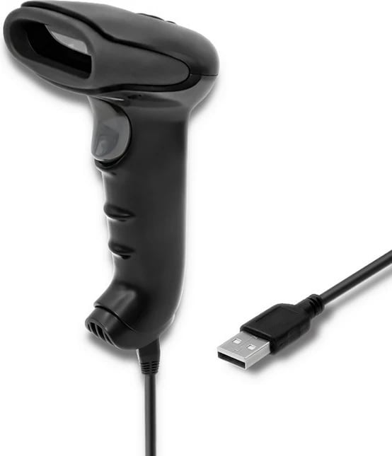 Lexues barkodash pa tela Qoltec 50868, 1D/2D, i zi