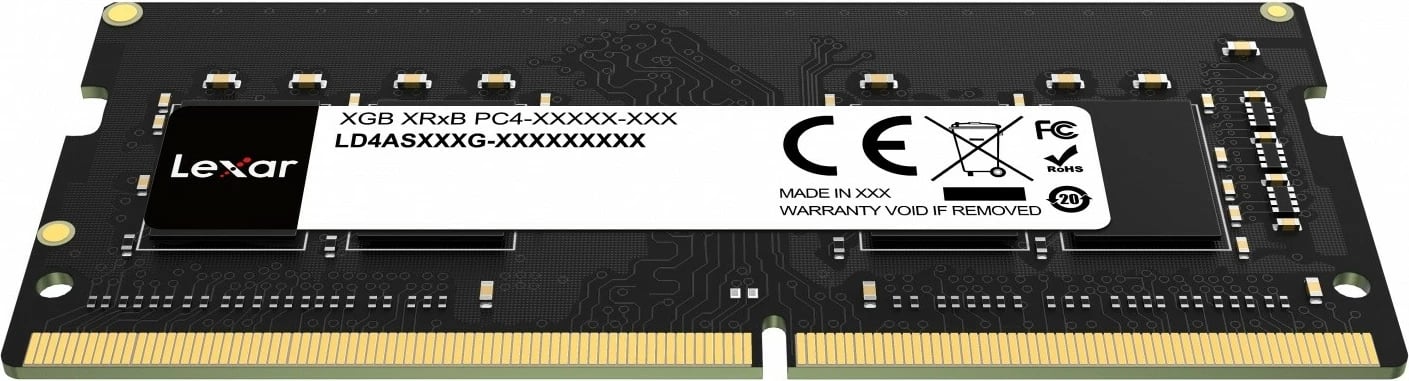 RAM Memorje Lexar LD4AS032G-B3200GSST, 32GB (1x32GB), DDR4 SODIMM, 3200MHz