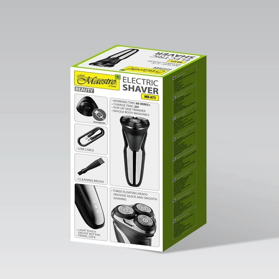 Makinë rroje Maestro MR-673, USB, e zezë