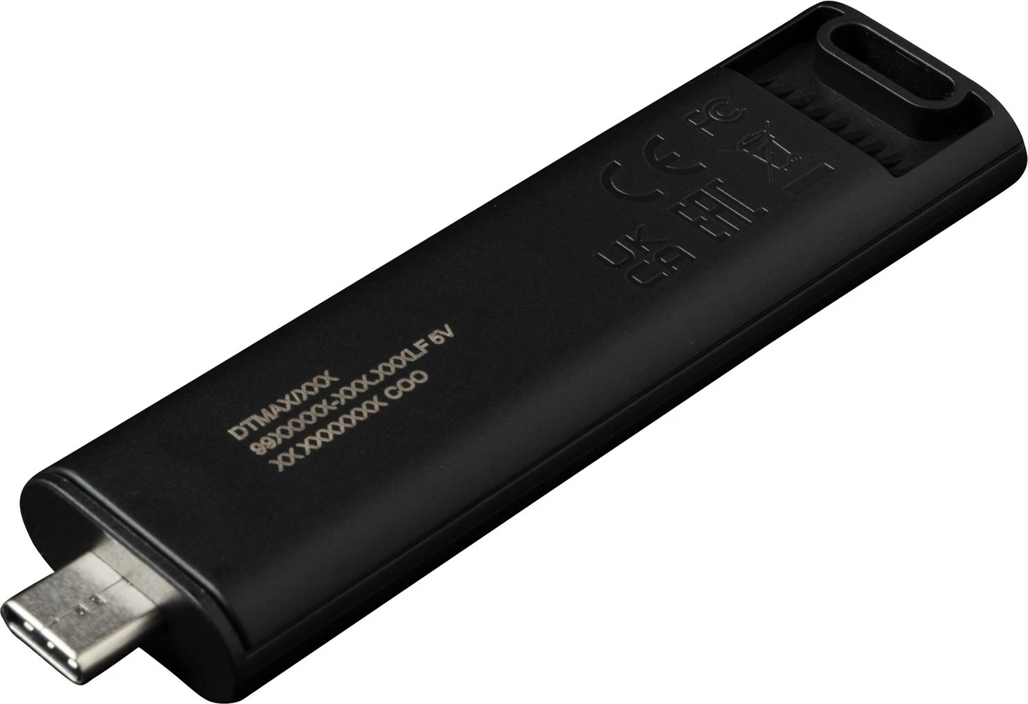 USB Kingston DataTraveler 256GB Max 1000R/900W, USB 3.2 Gen 2, e zezë