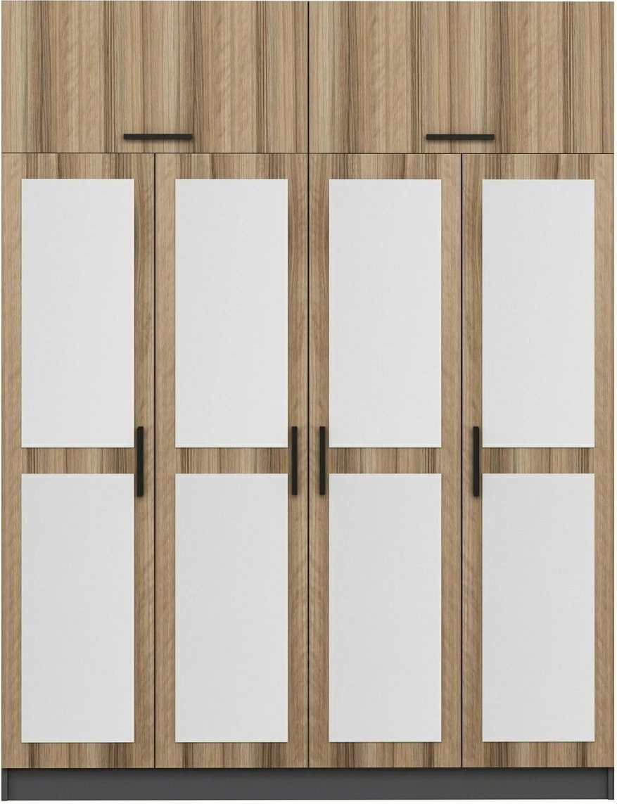 Dollap rrobash Skye Decor, ngjyrë dore, 5211