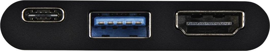 Konvertues Multiport Hama 4në1, 2x USB 3.1, HDMI dhe USB-C (data), 135729