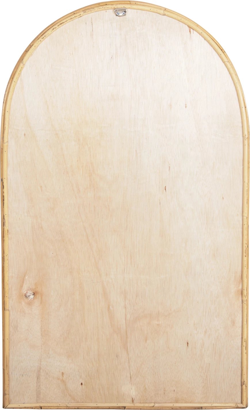 Pasqyrë muri REFLECT FH4367, kornizë natyrale prej rattan, 60x4,5x100Hcm