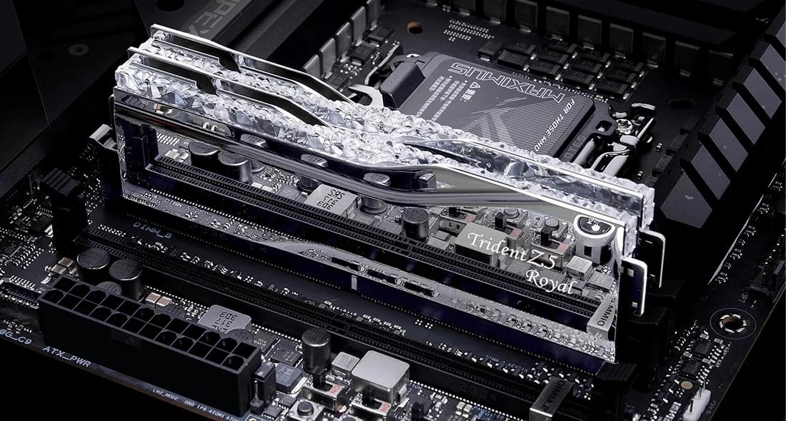 RAM Memorje G.SKILL Trident Z5 Royal 64 GB 2 x 32 GB DDR5 6400 MHz