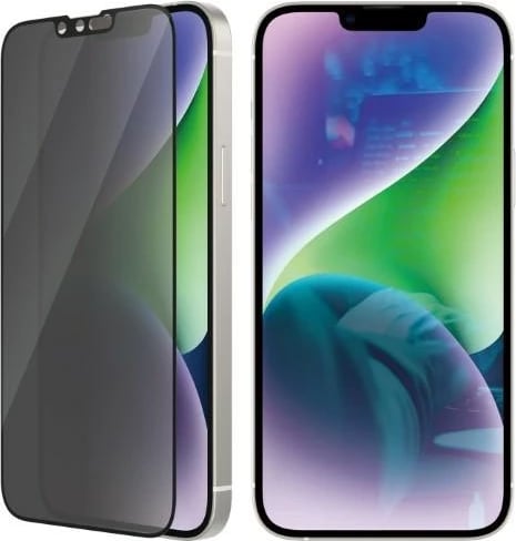 Xham i temperuar PanzerGlass Ultra-Wide Fit Privacy për iPhone 14 Plus/13 Pro Max, Antibakterial