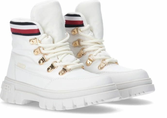Çizme për femra Tommy Hilfiger, të bardha