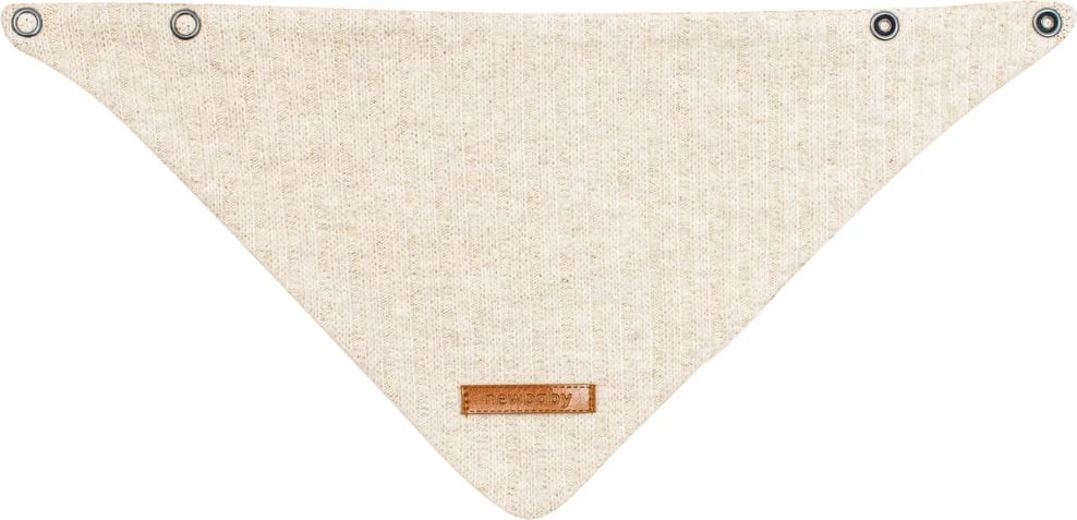 Set kapuç bebe me shall qafe, New Baby Special One, madhësi 68 (4-6m), bezhë, set 2-copësh