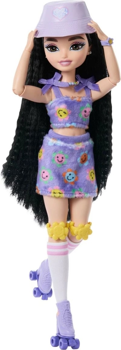 Kukull Barbie Dream Besties Renee me patina, set aksesorësh, për vajza