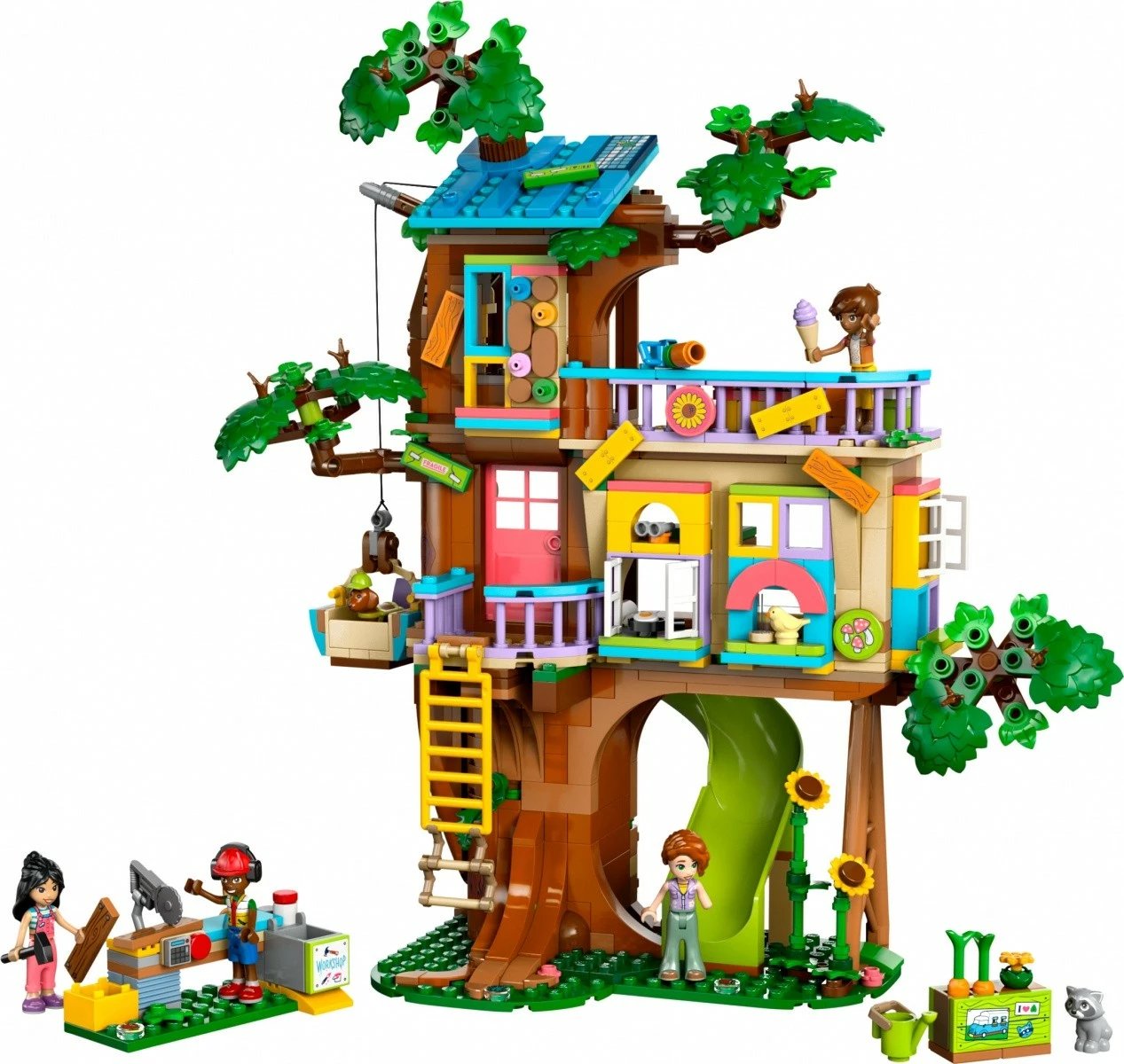 Set LEGO Friends 42652, Shtëpi në pemë, 701 pjesë, për fëmijë, shumëngjyrëshe