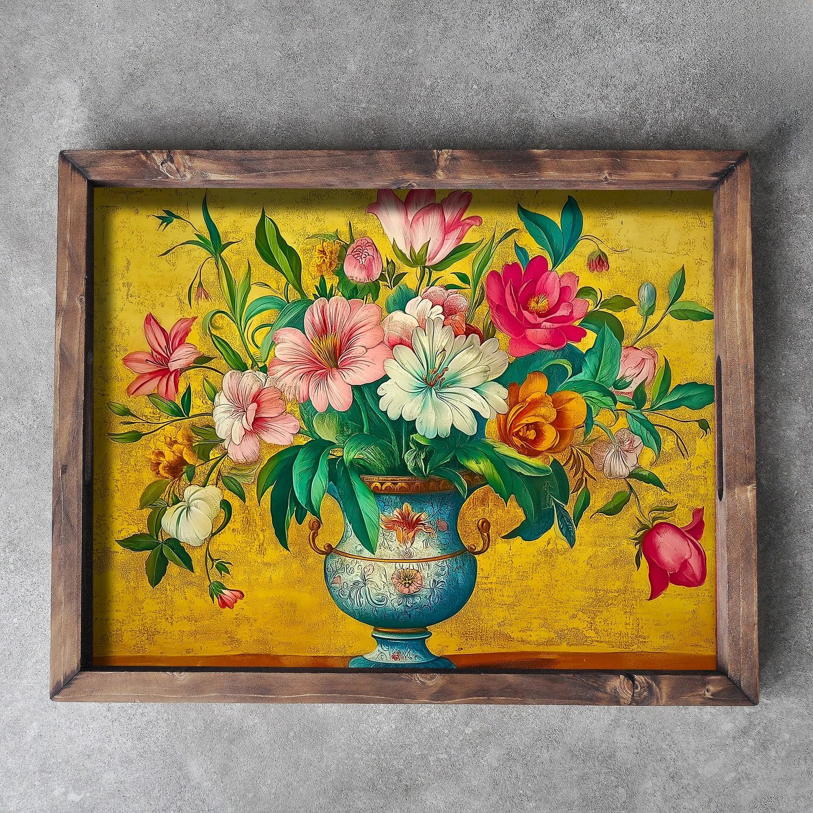 Tabaka druri, shumëngjyrëshe, Evila Originals, REF030, 48x38x4 cm Tabaka druri, shumëngjyrëshe, Evila Originals, REF030, 48x38x4 cm