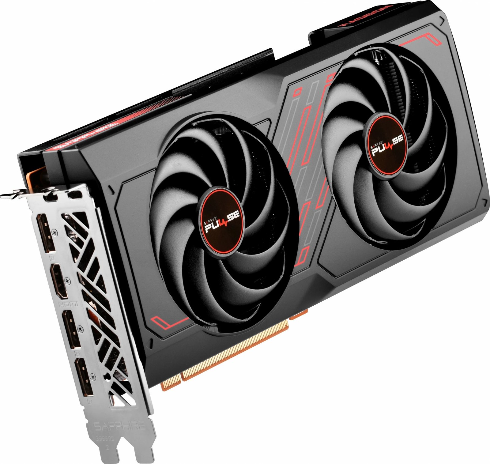 Kartelë grafike Sapphire PULSE 11324-01-20G, Radeon RX 7600, 8 GB, GDDR6, 128 bit, 7680 x 4320 pixels, PCI Express x8 4.0