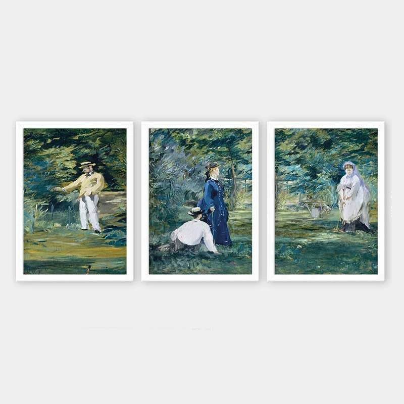 Pikturë dekorative me kornizë (3 copë), Wallity, 3BC_UN14535778_3545