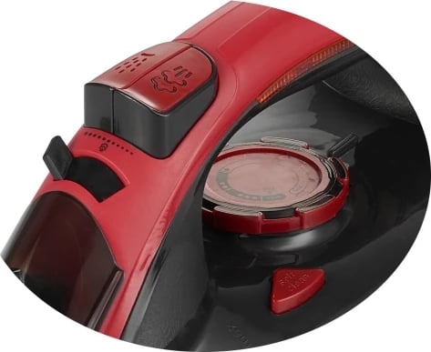 Hekur me avull Adler MS5031 3000 W taban qeramik rezervuar 400 ml i kuq/zi