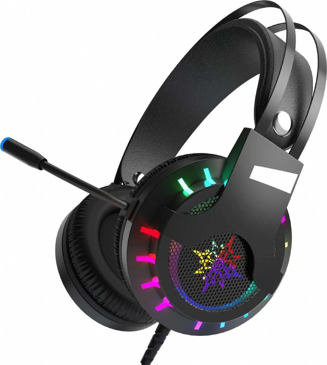 Kufje gaming INCA IGK-TX12, USB, 7.1, RGB-LED, vibrim