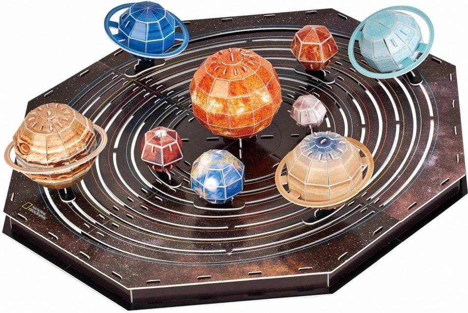Puzzle 3D Cubic Fun National Geographic Solar System, 21 pjesë