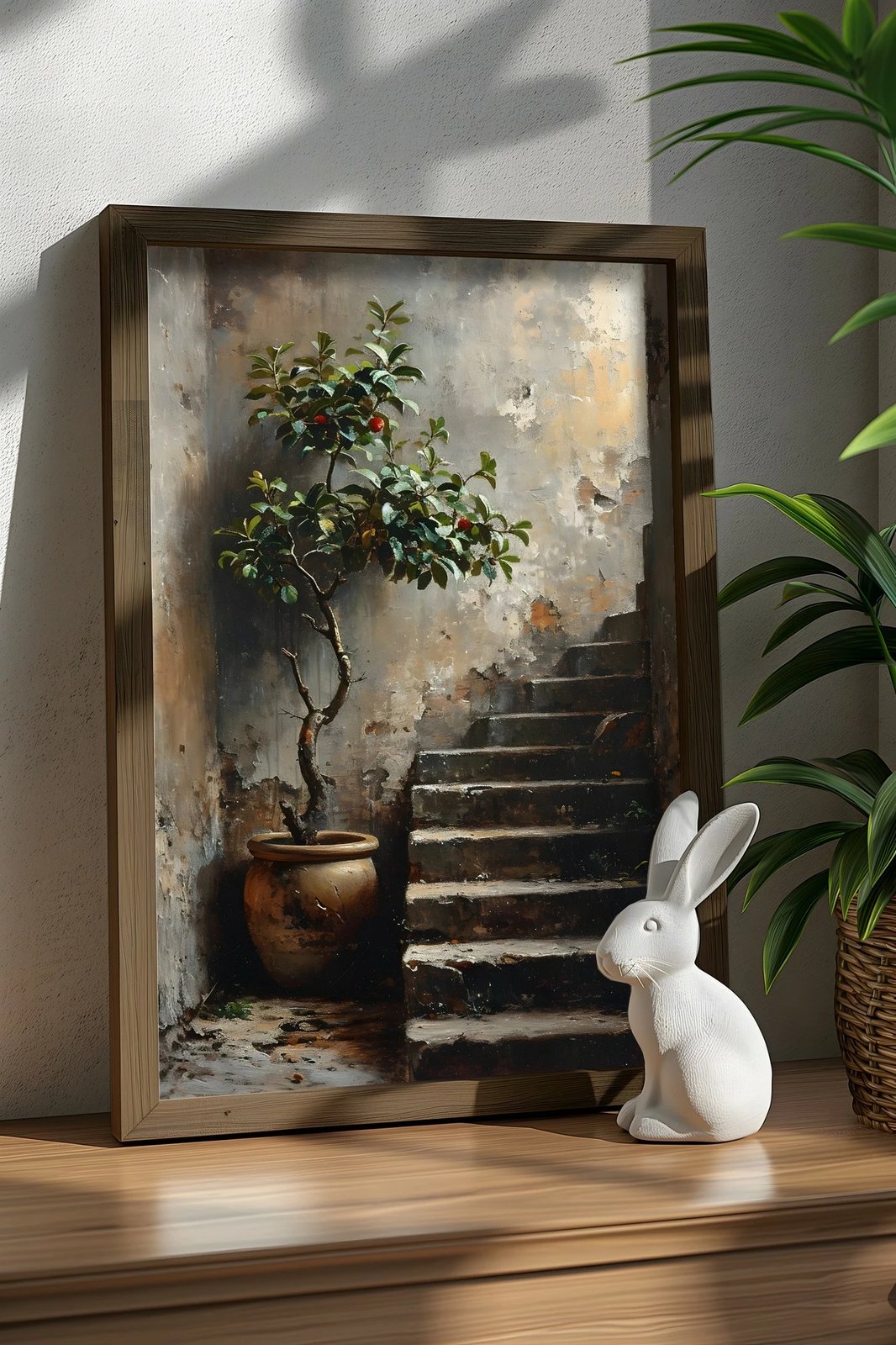 Pikturë dekorative me kornizë MDF, shumëngjyrëshe, AI141