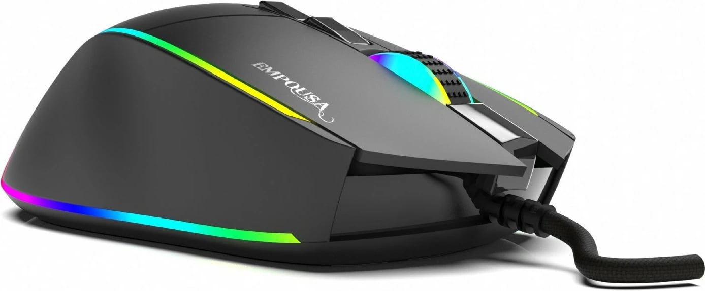 Maus gaming INCA IMG-GT16, 6400 DPI, 7 butona, RGB, i zi