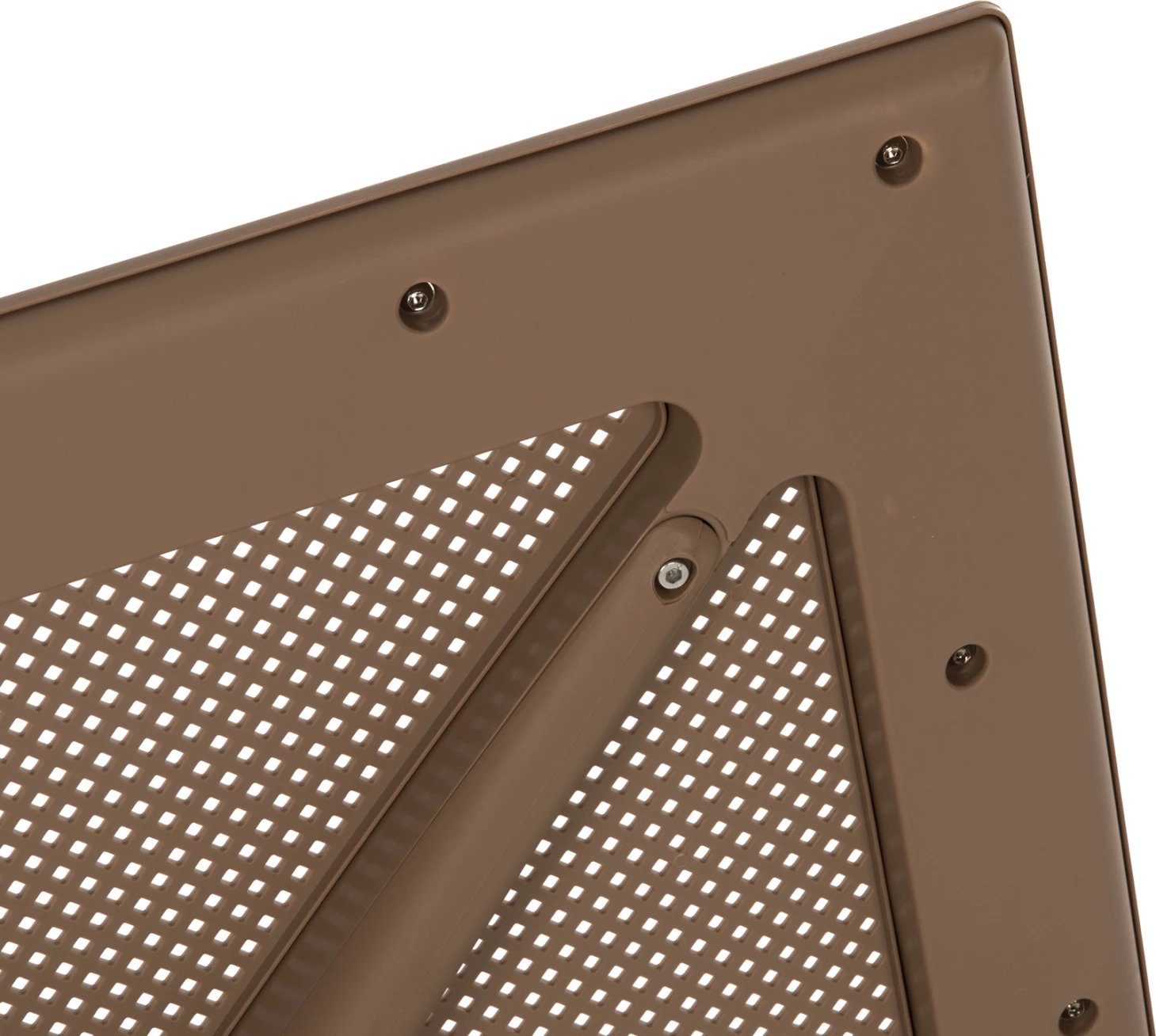 Tavolinë katrore për jashtë, polipropileni, Lunar FH5930.14, ngjyrë kapuçino, 80x80x75H cm