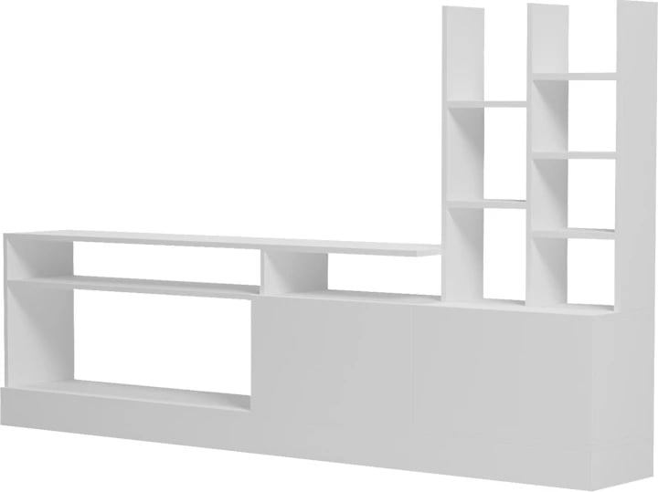 Njësi TV Seruno, ngjyrë e bardhë, 170x25x100cm