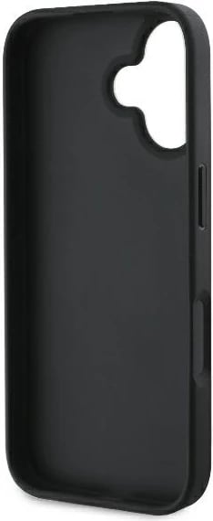 Mbështjellës Guess 4G Big Logo për iPhone 16, 6.1", i zi