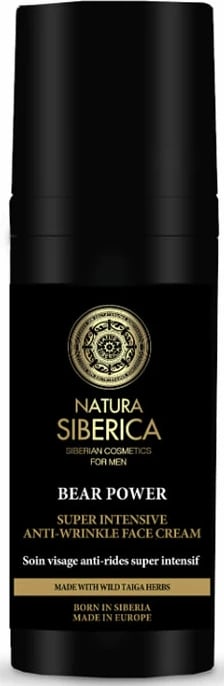 Krem fytyre anti-rrudhë për meshkuj Natura Siberica Bear Power, 50ml