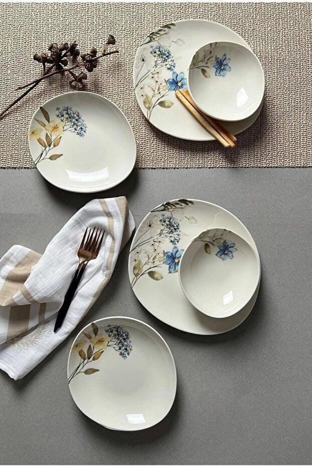 Set enësh për drekë (12 copë), Hermia Concept, PBL12YKPRS1015