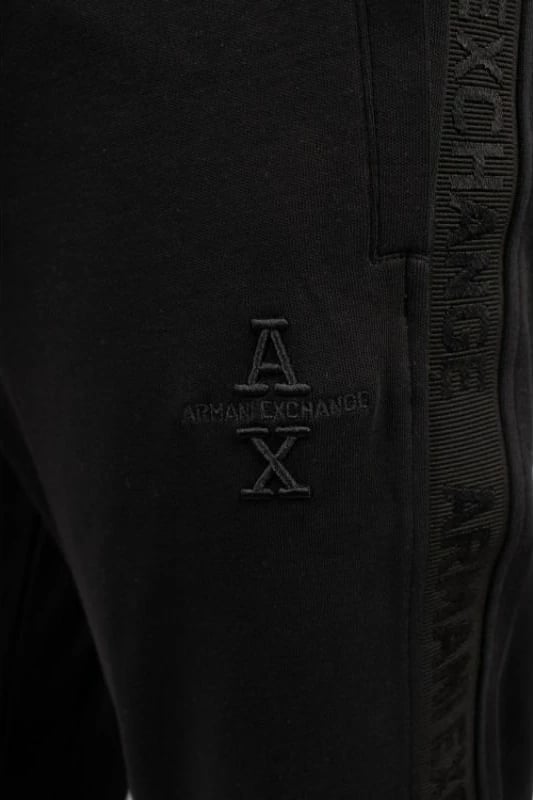 Pantallona për meshkuj Armani Exchange, të zeza