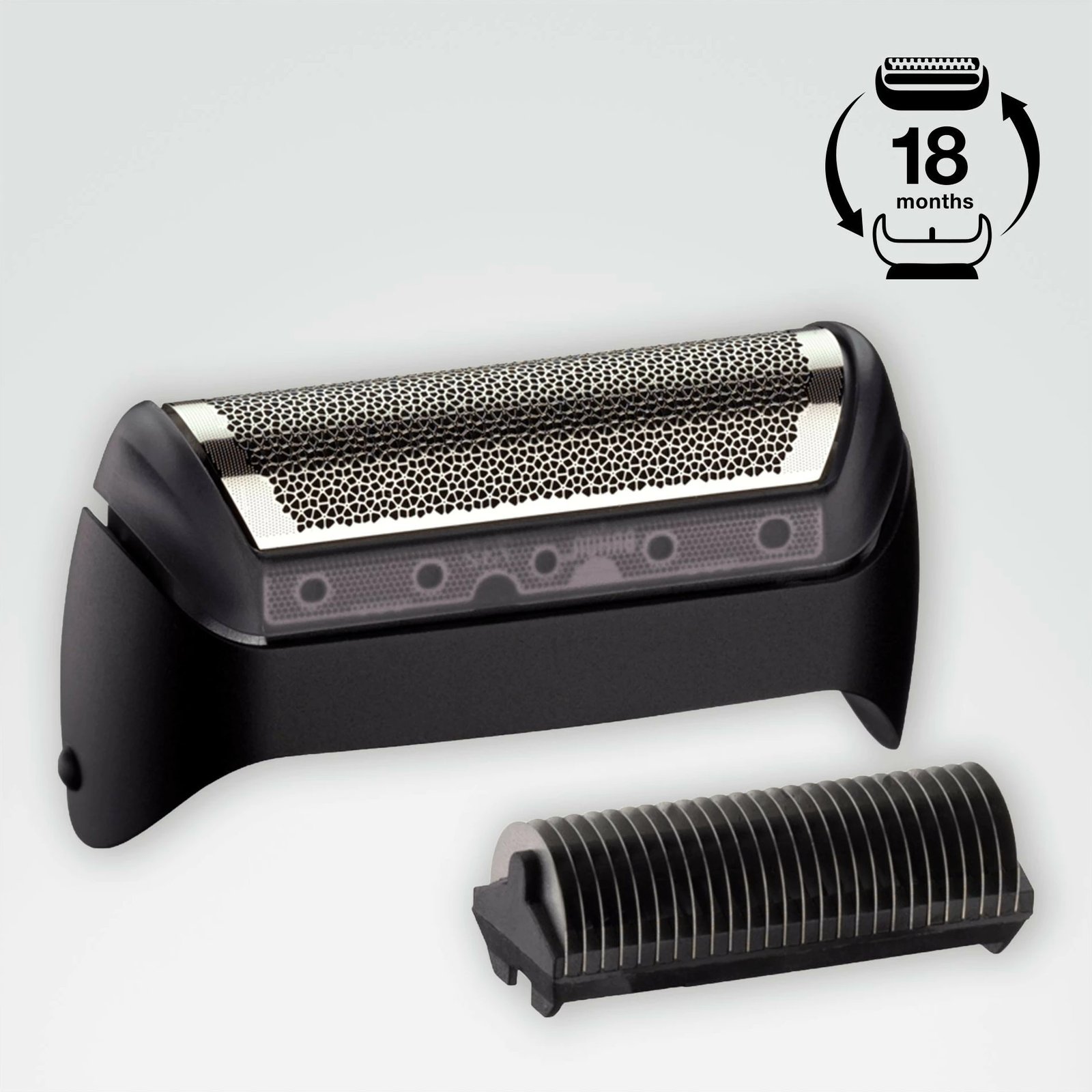 Kokë rroje Braun Series 1 10B, për FreeControl/cruZer, e zezë