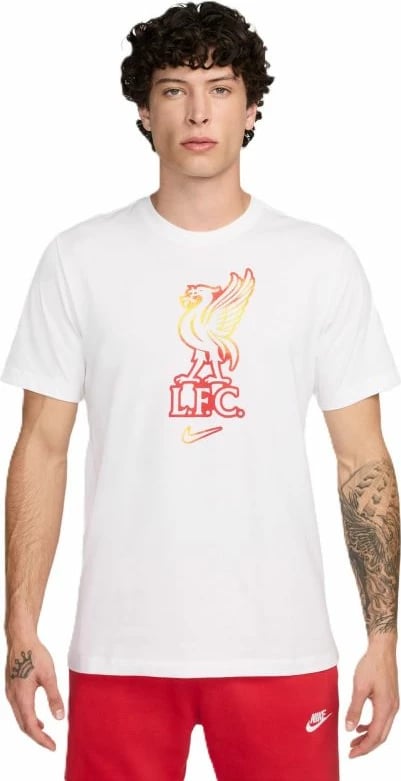 Maicë për meshkuj Nike Liverpool, e bardhë