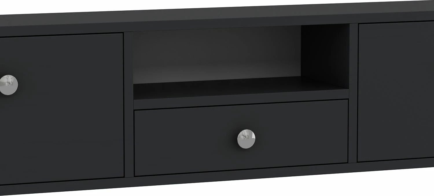 Komodë TV, Skye Decor, anthracite, silver, 1301-DROP-1