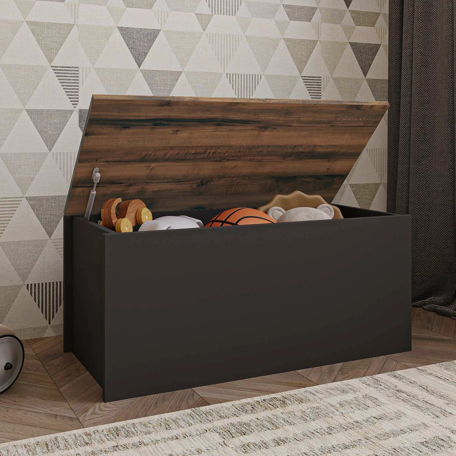 Sirtar Skye Decor, Florya, antracit dhe arr rustik