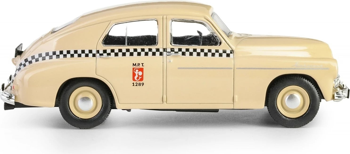 Makine lodër Daffi PRL Warsaw M20 Taxi, 1:43, Metal/Plastik, Rërë