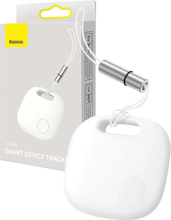 Pajisje anti-humbje Baseus T2 Pro, Bluetooth tracker, e bardhë