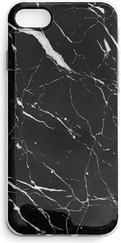 Mbështjellës Wozinsky Marble për iPhone 13 Pro, TPU, i zi